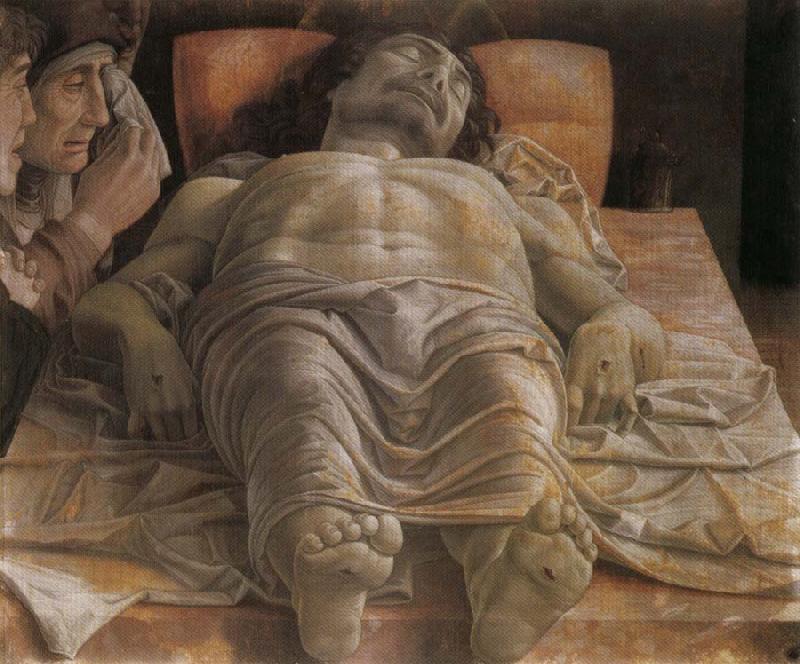 Andrea Mantegna Foreshortened Christ oil painting image